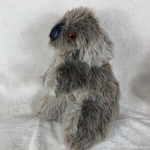 Country Critters Koala Hand Puppet Plush 10” Animal Vintage Made USA Realistic